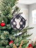 Personalized Farmhouse Style Ornament Set