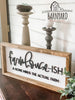 Farmhouse-ish 3D Home Décor Sign