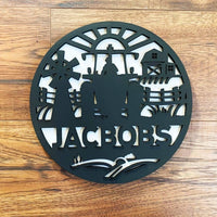 Personalized Farm Name Round Collection Set