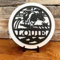 Personalized Farm Name Round Collection Set