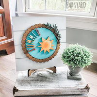 Ship Lap Interchangeable Sign| DIY Paint Party Sign
