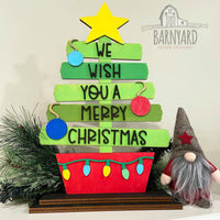 Christmas Tree Stand Sitter Sign| DIY Paint Kit