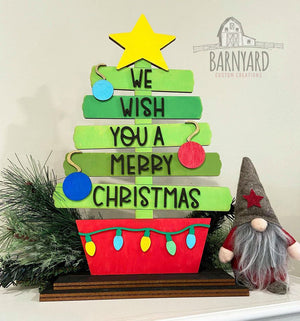 Christmas Tree Stand Sitter Sign| DIY Paint Kit