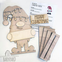 Gnome Stand Sitter Sign| DIY Paint Kit