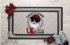 Stylish Christmas Doormat,(They're Some Ho's In This House!) Custom Doormat