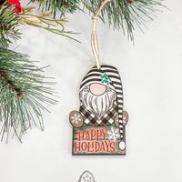 Christmas Gnomes Ornament Set
