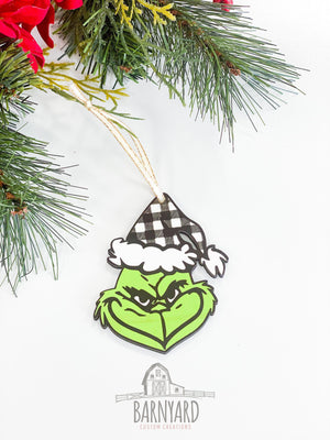 Feeling Grinchy? Ornament Set