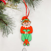 Christmas Elf Ornament