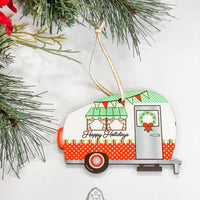 Christmas Camper Ornament