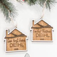 Our First Home Ornament