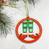 Buddy The Elf Christmas Ornament