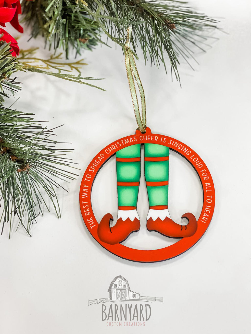 Buddy The Elf Christmas Ornament