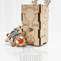 Magic Reindeer Food Box and Reindeer Tag