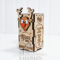 Magic Reindeer Food Box and Reindeer Tag