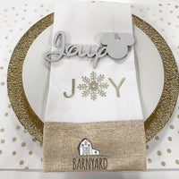 Place Setting/Table Setting Christmas Words