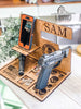 Personalized Organizational Gun Docking Station