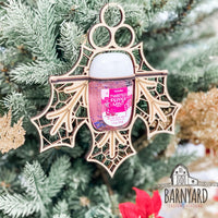 Mistletoe Sanitizer Ornament