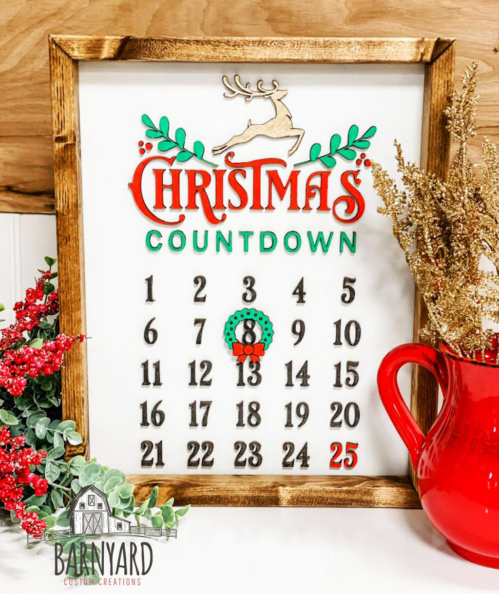 Countdown To Christmas Calendar