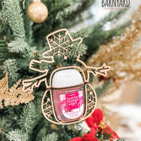 Snowman Sanitizer Ornament
