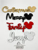 Place Setting/Table Setting Christmas Words