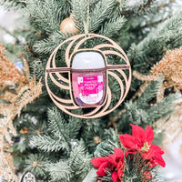 Peppermint Sanitizer Ornament