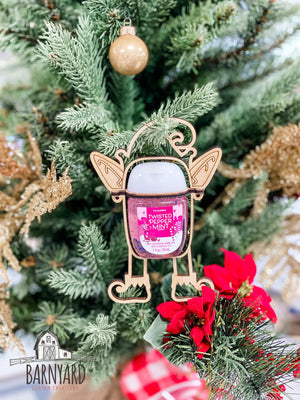 Elf Sanitizer Ornament