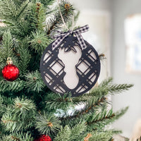 Personalized Farmhouse Style Ornament Set