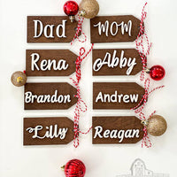 Personalized Wooden Name Tag