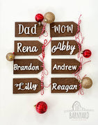 Personalized Wooden Name Tag