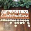 Family Celebration Date Sign