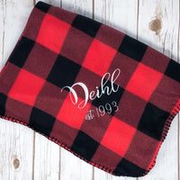 Personalized Fleece Blankets