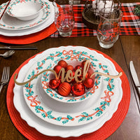 Christmas Place Setting Words