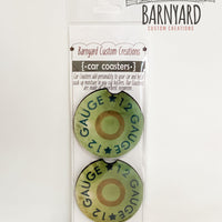 Shotgun Shell Car Coaster