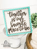 Family Farmhouse Tiered Tray Signs (Painted/DIY)