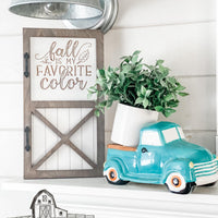 Interchangeable Seasonal Barn Door Signs