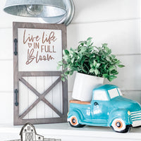 Interchangeable Seasonal Barn Door Signs