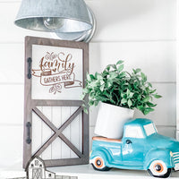Interchangeable Seasonal Barn Door Signs