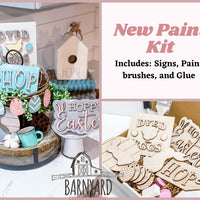 DIY Easter Tier Tray Paint Kit