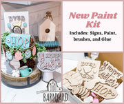 DIY Easter Tier Tray Paint Kit