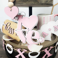 Valentine Tiered Tray Signs