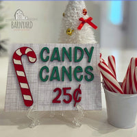 Christmas Mrs. Clause Baking Tiered Tray Signs