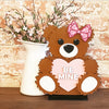 Cuddly Valentine Bears Shelf Sitters / DIY Kit