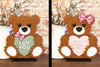 Cuddly Valentine Bears Shelf Sitters / DIY Kit