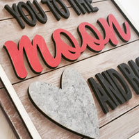 Love You To The Moon DIY Paint Kit