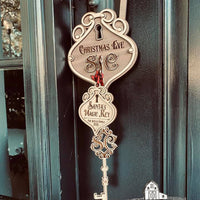 Santa's Magic Key with Personalized Key Tag