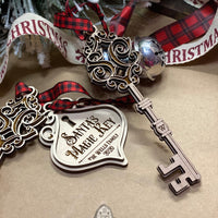 Santa's Magic Key with Personalized Key Tag