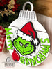 Grinch Ornament Door Hanger