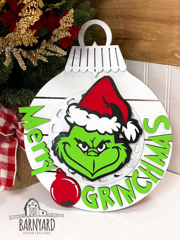 Grinch Merry Christmas Schlüsselanhänger – Lustiger Weihnachtsbegleiter Für Taschen & Schlüssel