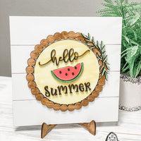 Ship Lap Interchangeable Sign| DIY Paint Party Sign
