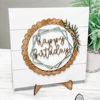 Ship Lap Interchangeable Sign| DIY Paint Party Sign